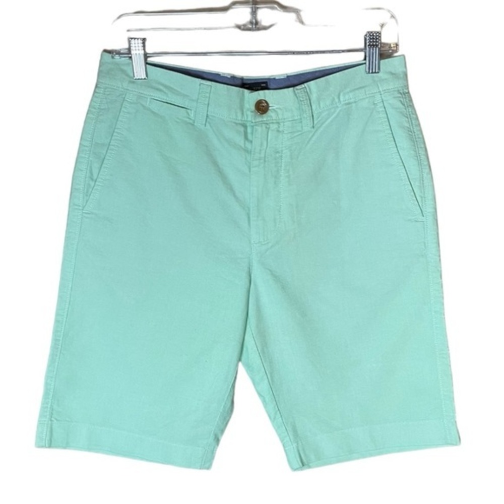 J. Crew‎ Club Mint Green Men’s 100% Cotton Shorts NTW 11” Inseam Size 29”